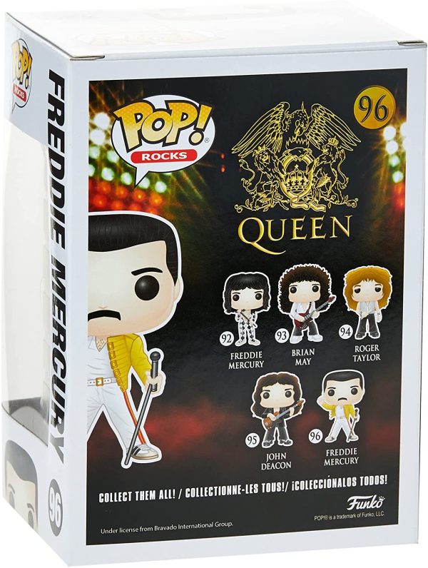 Funko POP! Freddy Mercury (Wembley 1986)  #96 – Queen – Pop Rocks [MF] - immagine 4