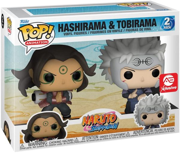 Funko POP! Hashirama & Tobirama 2pk (Exclusive) Naruto Pop Animation