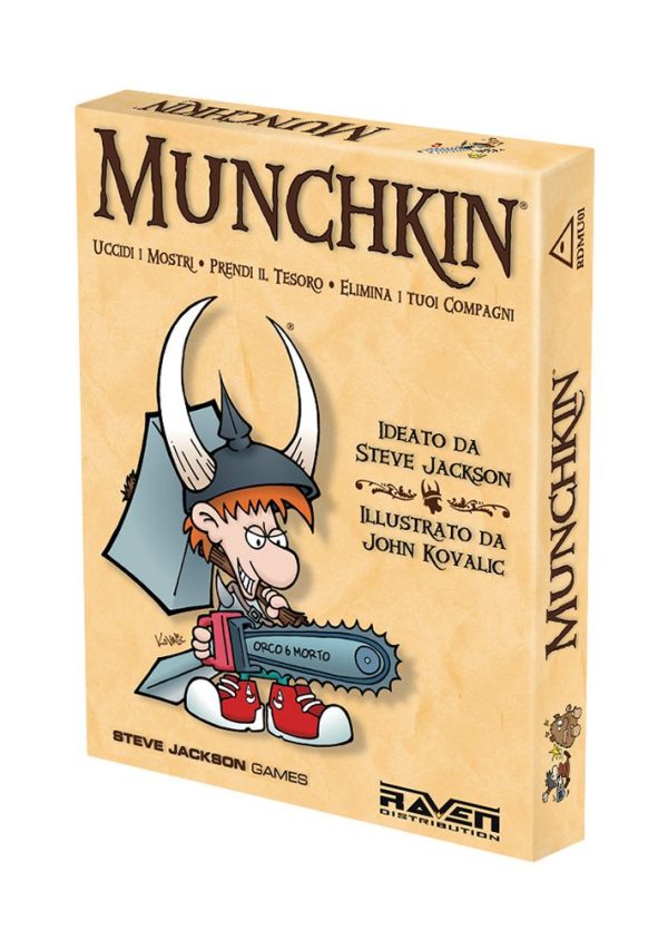 Giochi da Tavolo Raven - Munchkin - Ita